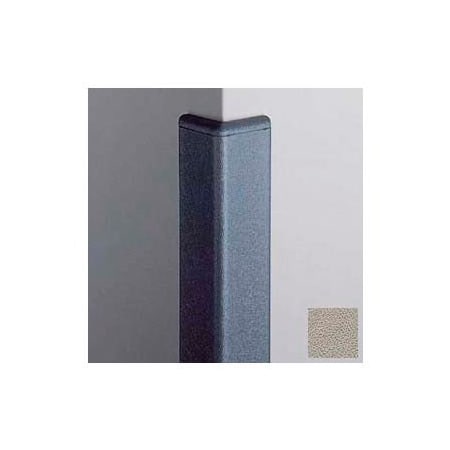 Pawling Surface Mounted Corner Guard 90Deg, 2'' Wings, 8' Height W/Caps, Chinchilla CG-20-8-297